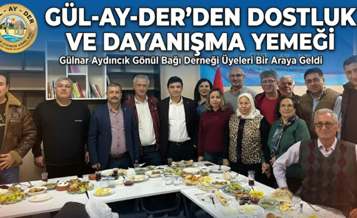 GÜL-AY-DER’den Anlamlı Buluşma: Gönül Sofrasında Dostluk Rüzgarları Esti