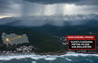 Mersin Batı İlçeleri Dikkat: Kuvvetli Sağanak, Fırtına ve Kar Kapıda!