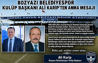 Gürsel Kavun Vefatının Yıl Dönümünde Unutulmadı: Ali Karip’ten Anma Mesajı
