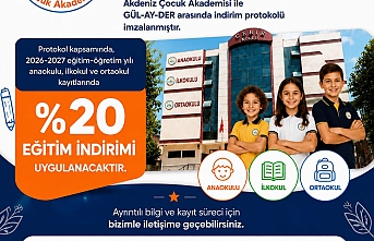 Gül-Ay-Der’den Eğitime Büyük Destek: Özel Akdeniz Çocuk Akademisi ile %20 İndirim Protokolü İmzalandı