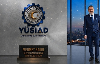 YÜSİAD Mersin Şube Başkanlığına Mehmet Bakır Atandı