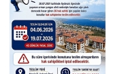 Aydıncık’ta Beklenen Gün Geldi: Afet Konutları Teslim Ediliyor