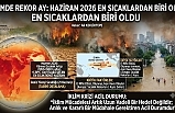 İklimde Rekor Ay. Haziran 2026 En Sıcaklardan Biri Oldu