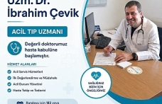 Gülnar Devlet Hastanesi'ne Yeni Acil Tıp Uzmanı: Uzm. Dr. İbrahim Çevik Göreve Başladı