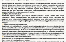 Muharrem Ayı ve Aşure Günü: Faziletler, Tarihi Olaylar ve Bereket Gelenekleri