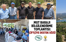 Mut Barajı ve Sulama Projeleri İçin Önemli Toplantı!