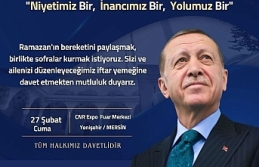 AK Parti Mersin’de Dev İftar Buluşması: "Niyetimiz Bir, Yolumuz Bir"