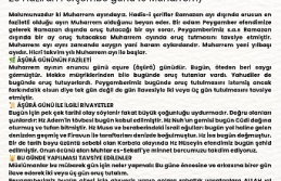 Muharrem Ayı ve Aşure Günü: Faziletler, Tarihi Olaylar ve Bereket Gelenekleri