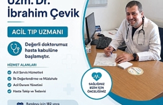 Gülnar Devlet Hastanesi'ne Yeni Acil Tıp Uzmanı:...