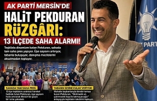 AK Parti Mersin Teşkilatında Halit Pekduran Rüzgarı:...