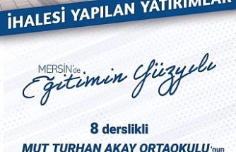 Mersin Mut'ta Eğitime Dev Yatırım: Turhan Akay Ortaokulu İçin İmzalar Atıldı