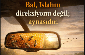 Bal, ıslahın direksiyonu değil; aynasıdır.