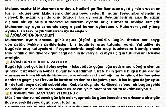 Muharrem Ayı ve Aşure Günü: Faziletler, Tarihi Olaylar ve Bereket Gelenekleri
