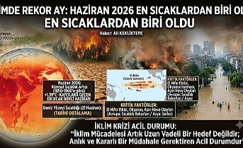 İklimde Rekor Ay. Haziran 2026 En Sıcaklardan Biri Oldu