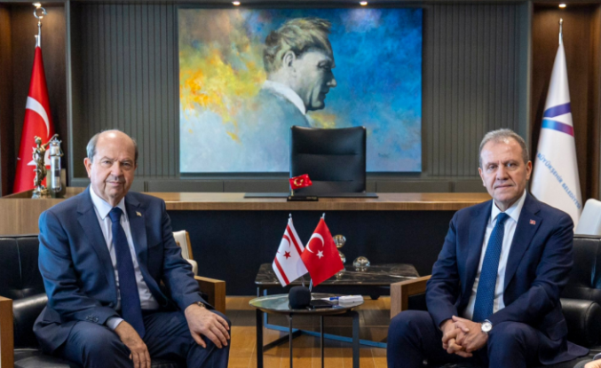 KKTC Cumhurbaşkanı Ersin Tatar’dan Mersin Büyükşehir Belediyesi’ne Anlamlı Ziyaret