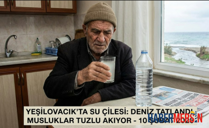 Yeşilovacık’ta Vatandaş İsyan Etti: “Deniz Tatlandı, Musluklardan Hala Tuzlu Su Akıyor!”