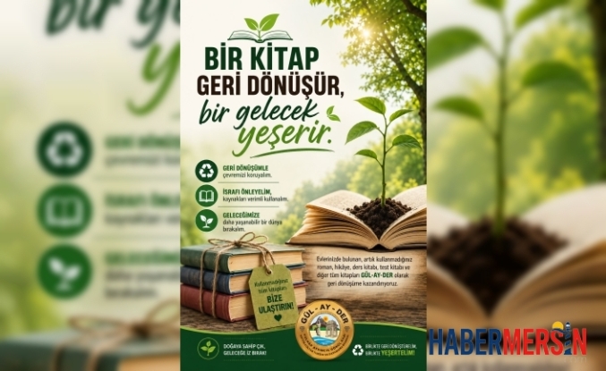 GÜL-AY-DER'den Anlamlı Çağrı: "Bir Kitap Geri Dönüşür, Bir Gelecek Yeşerir"