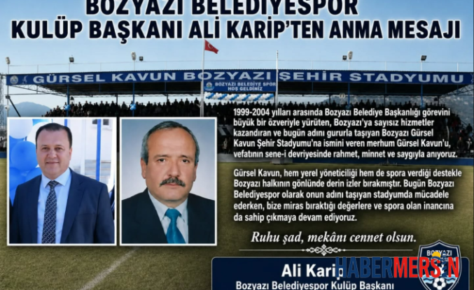 Gürsel Kavun Vefatının Yıl Dönümünde Unutulmadı: Ali Karip’ten Anma Mesajı