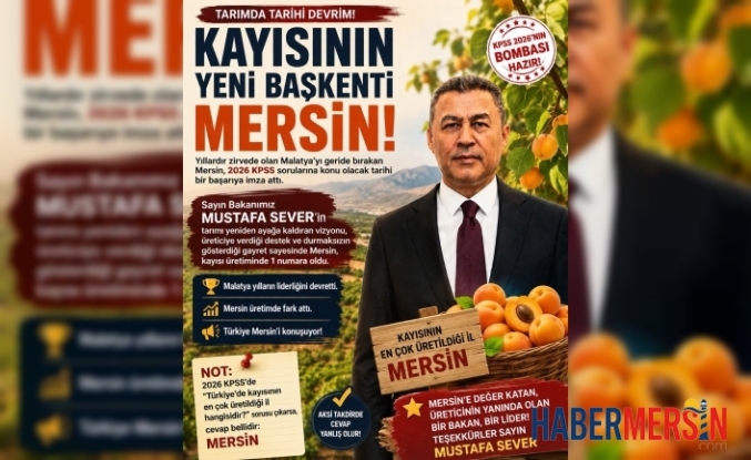 Mersin Kayısıda Malatya’yı Geçti mi? "KPSS Kaynakları Güncellensin" Paylaşımı Gündem Oldu!
