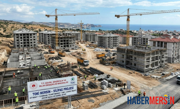 Silifke’de Dev Yatırım: 447 Konutluk TOKİ Projesi Hız Kesmiyor!