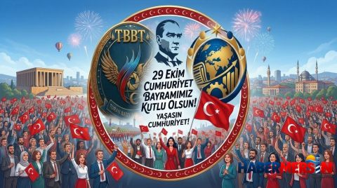 Turan Basın Birliği’nden Coşkulu 29 Ekim Mesajı: "Yaşasın Cumhuriyet!"