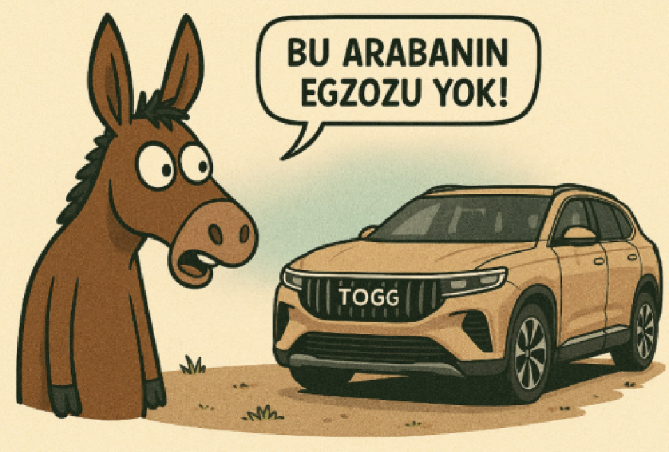 Bu arabanın Ekzozu yok
