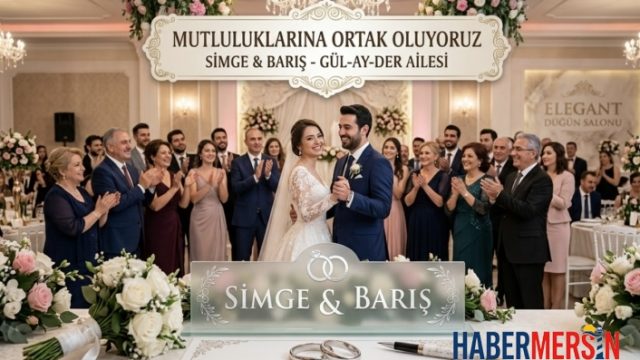 GÜL-AY-DER Yönetim Kurulu Üyesi Zeki Özver’in Oğlu Barış, Simge ile Dünyaevine Giriyor